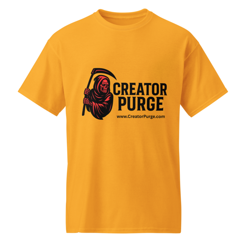 Men’s Creator Purge Logo DryBlend® T-Shirt in Gold