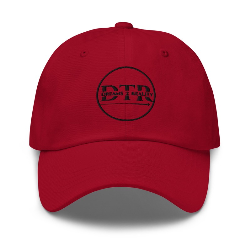 Dad Hat Black Logo