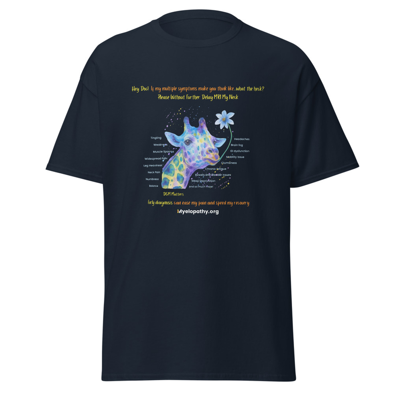 Giraffe DCM Matters Classic Tee Dark – L, Navy