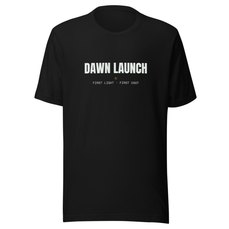 DAWN LAUNCH Tee mockup