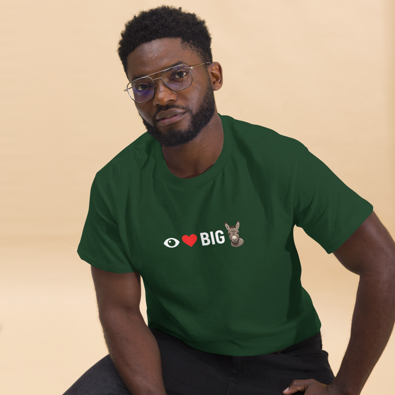 I luv Big A**** Unisex classic tee
