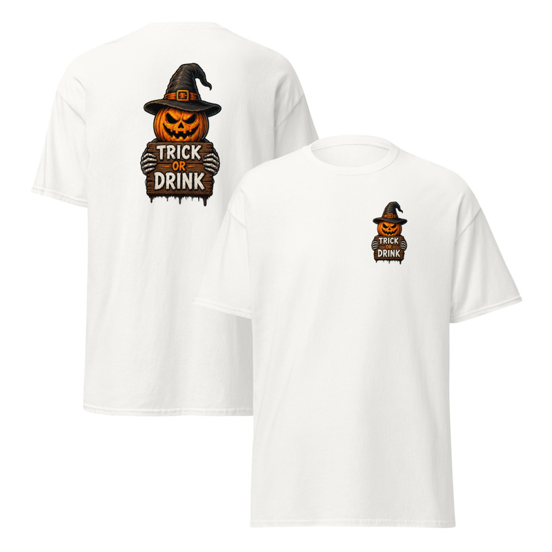 Trick or Drink Unisex classic tee – S, White