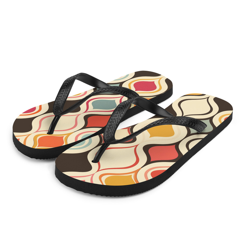 Disco Flip-Flops - House or Outdoor slippers