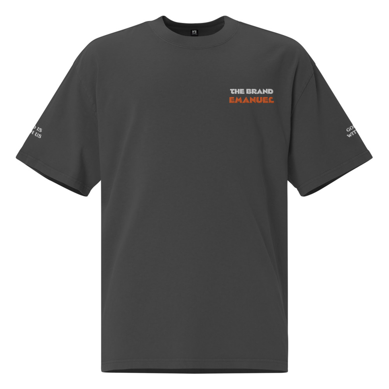 Oversize Emanuel The Brand faded T-Shirt