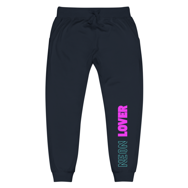 NEON LOVER – Cinematic Streetlight Joggers (Unisex)