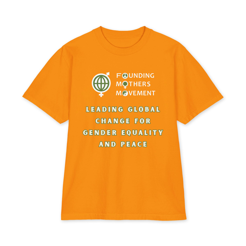 FMM Change Unisex max heavyweight short sleeve – XL, Orange