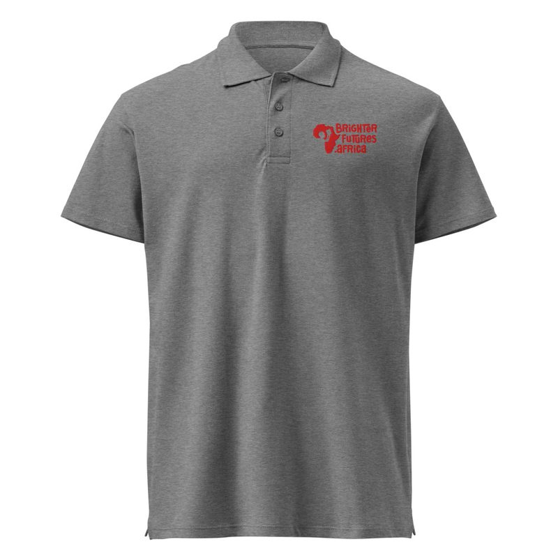 Brighter Futures Polo Shirt with embroidered logo