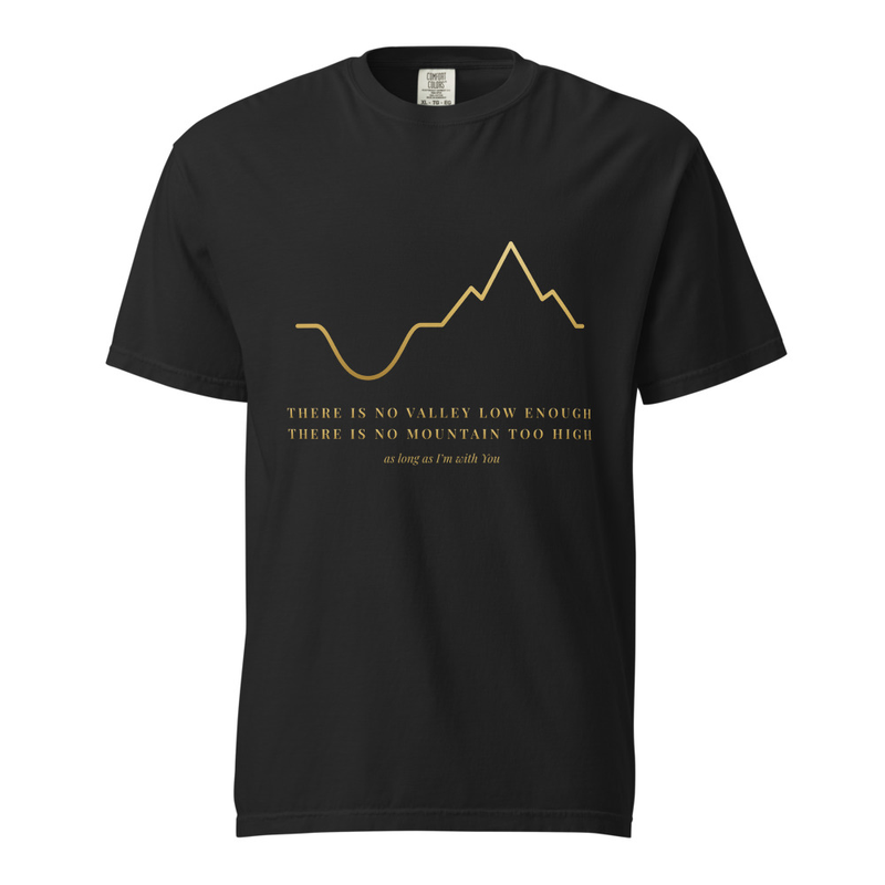 R&R Worship - Valley to Mountain Tee - Black