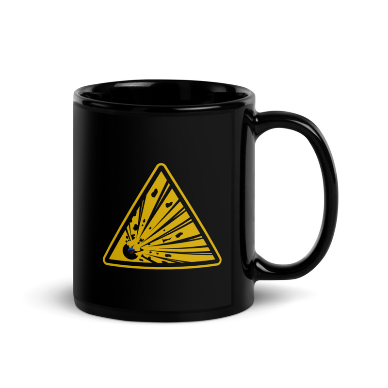 Vol.2 Explosive Materials - Black Glossy Mug