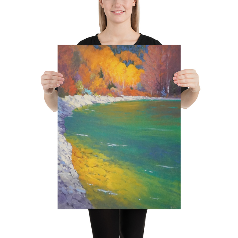 Autumn Emerging - Fine Art Poster Print – 18″×24″