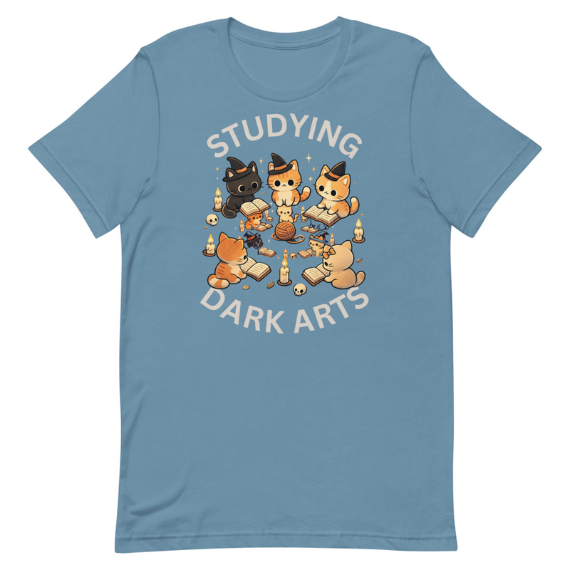 Studying Dark Arts Cat Lovers Unisex t-shirt