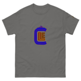 CLE - C (Guardians colors), L (Cavs colors), E (Browns colors) Men's classic tee  / Charcoal / S