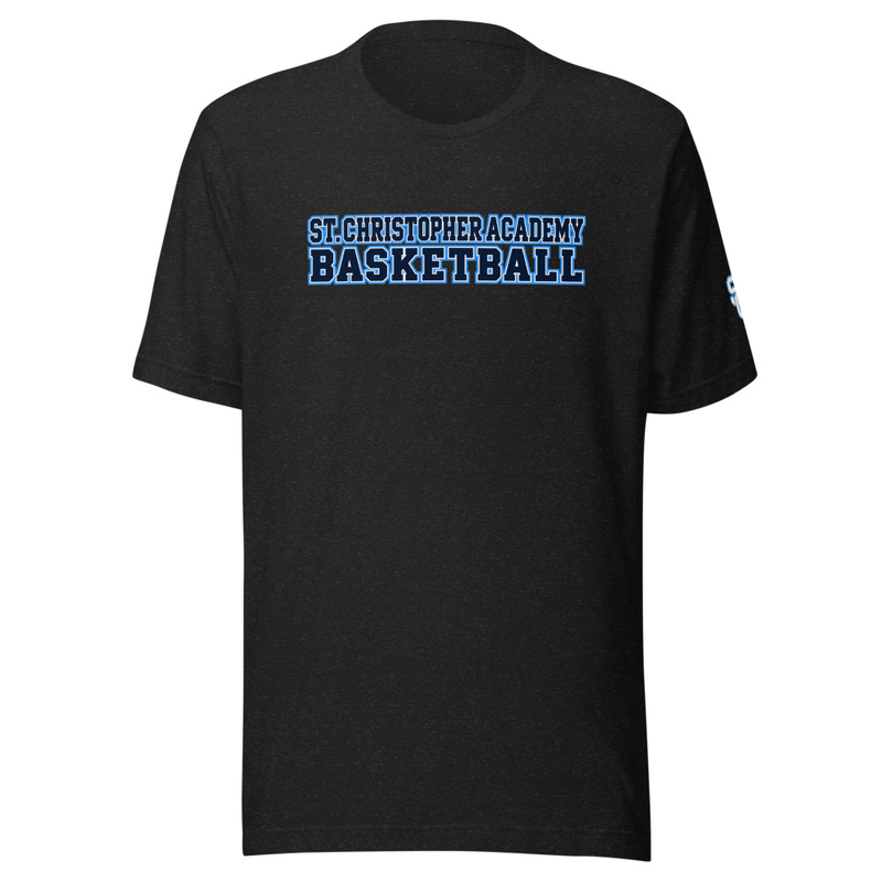St. Christopher Academy Basketball Soft Heather Tee