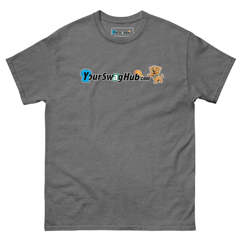 YourSwagHub Classic Tee – S, Graphite Heather