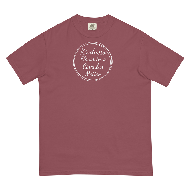 Kindness Flows Unisex heavyweight tee