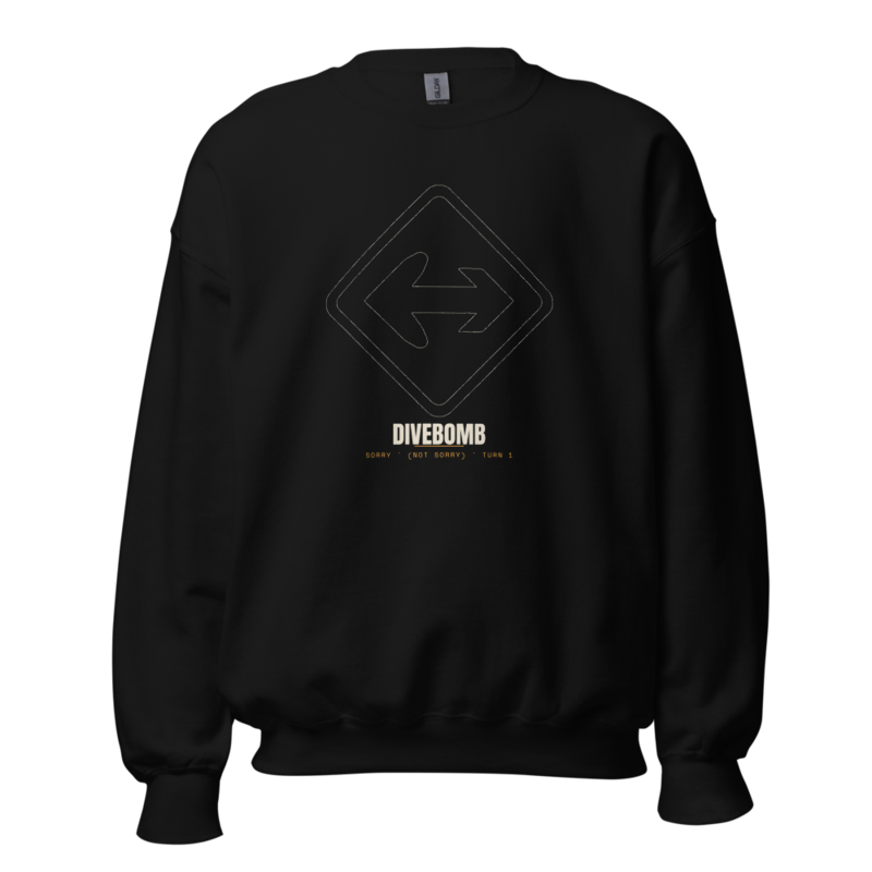 Divebomb Crewneck mockup