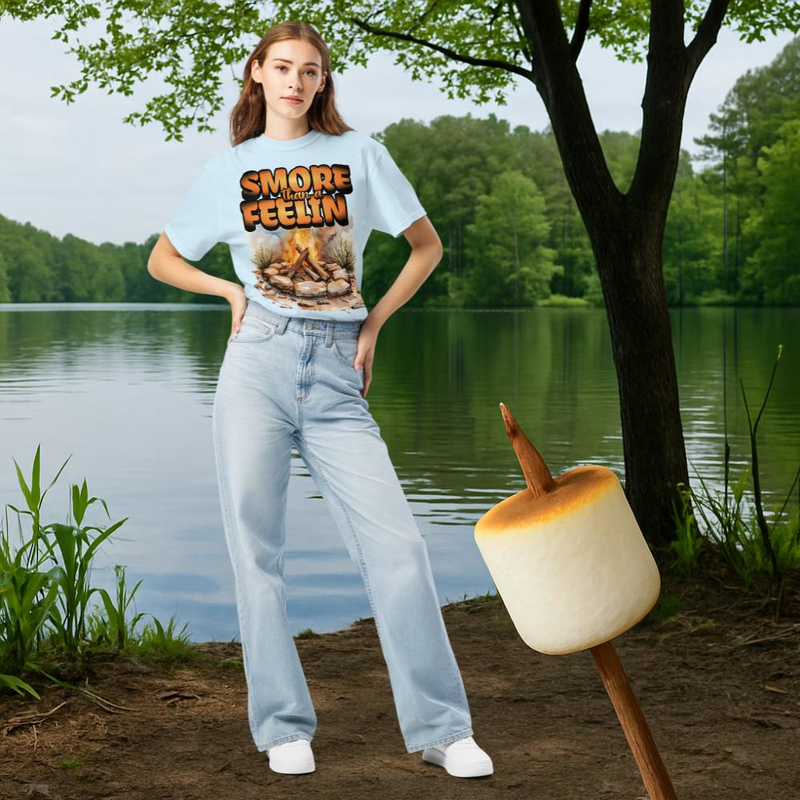 Smore than a Feelin - Comfort Colors – S, Chambray