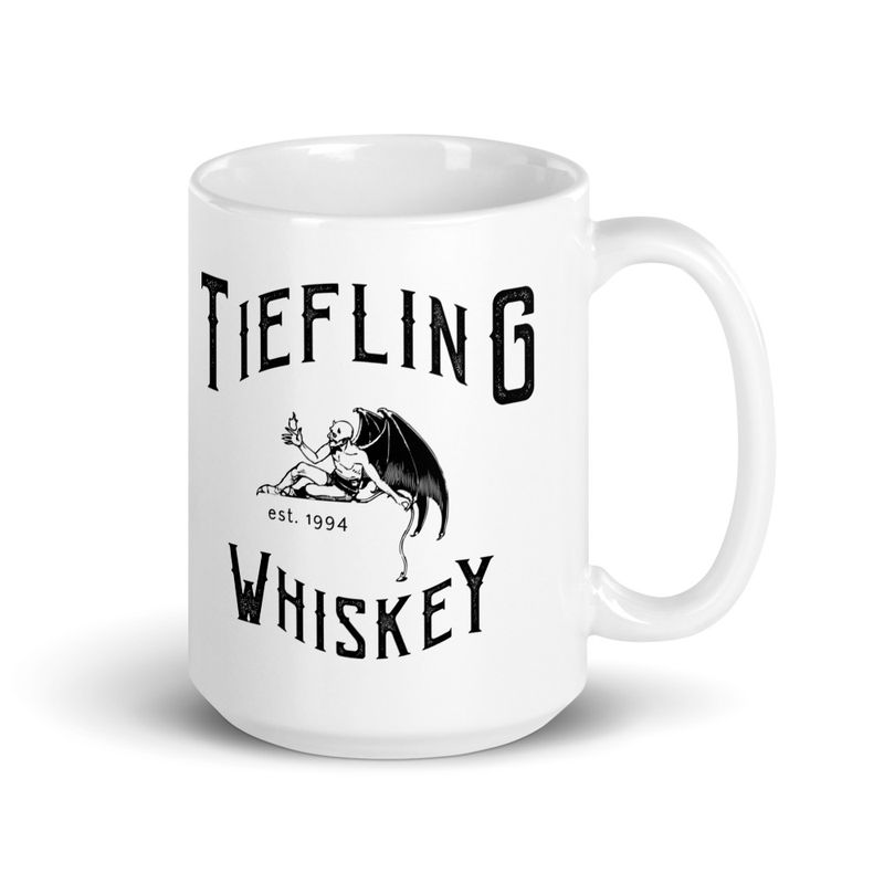 Tiefling Whiskey Coffee Mug