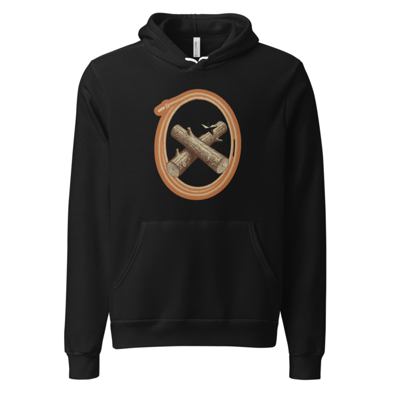 Rodeo Ember Rope Collage Hoodie (Artist Series) — BBQ merch