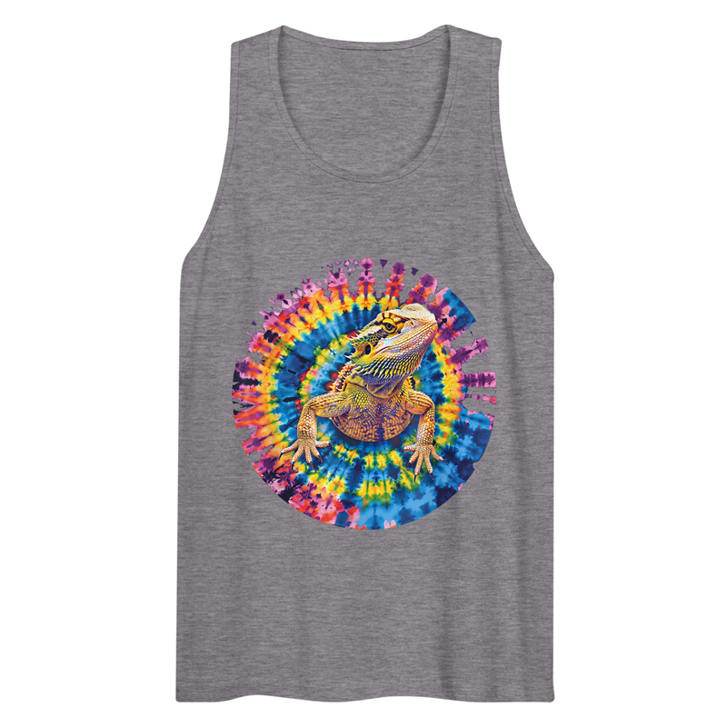 Men’s premium tank top - Athletic Heather