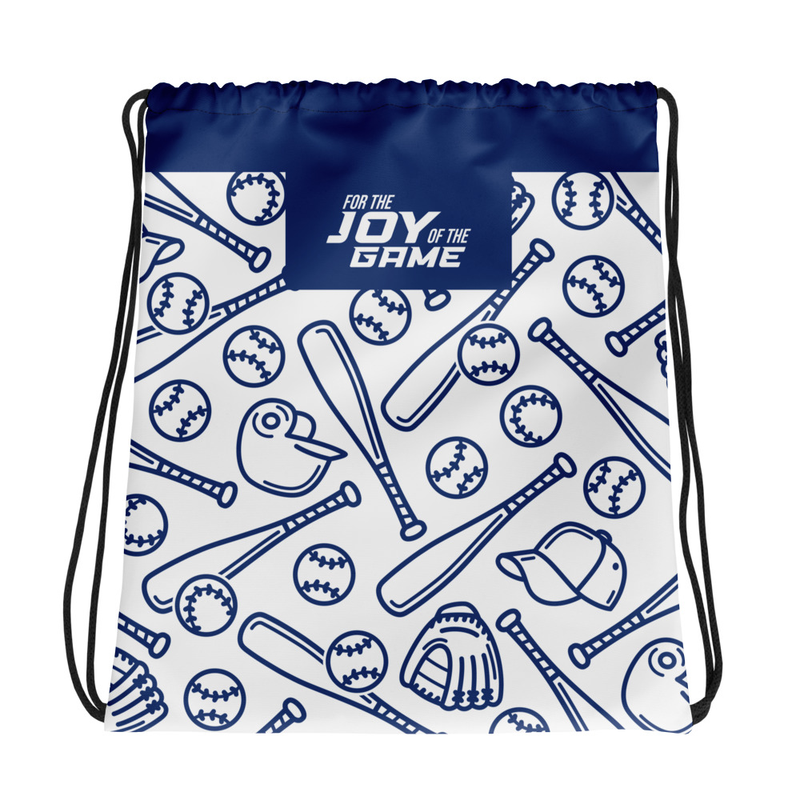 Baseball Drawstring bag