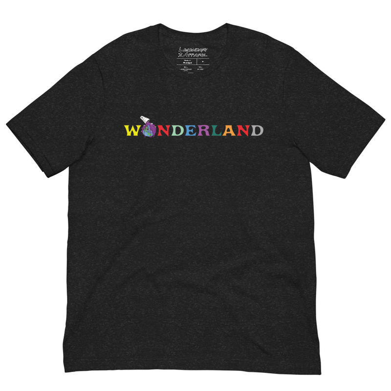 [ wonderLAnd ] tee – 4XL, Black Heather