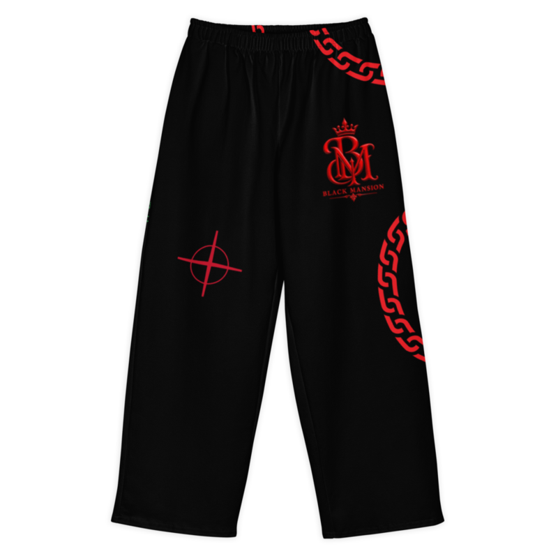 BLACK MANSION™ - PREMIUM COTTON WIDE LEG FIT PANTS