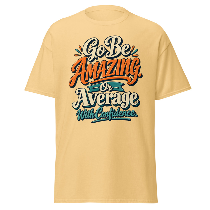 Be Amazing - Unisex classic tee – 2XL, Yellow Haze
