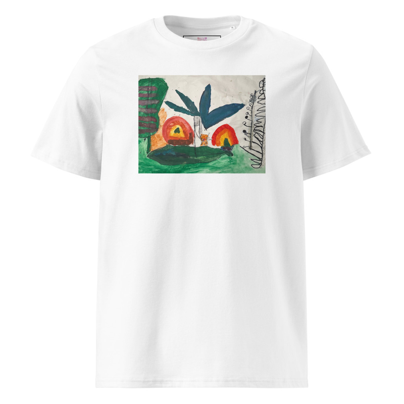 The Jungle - Unisex Organic Cotton Tee – S, White