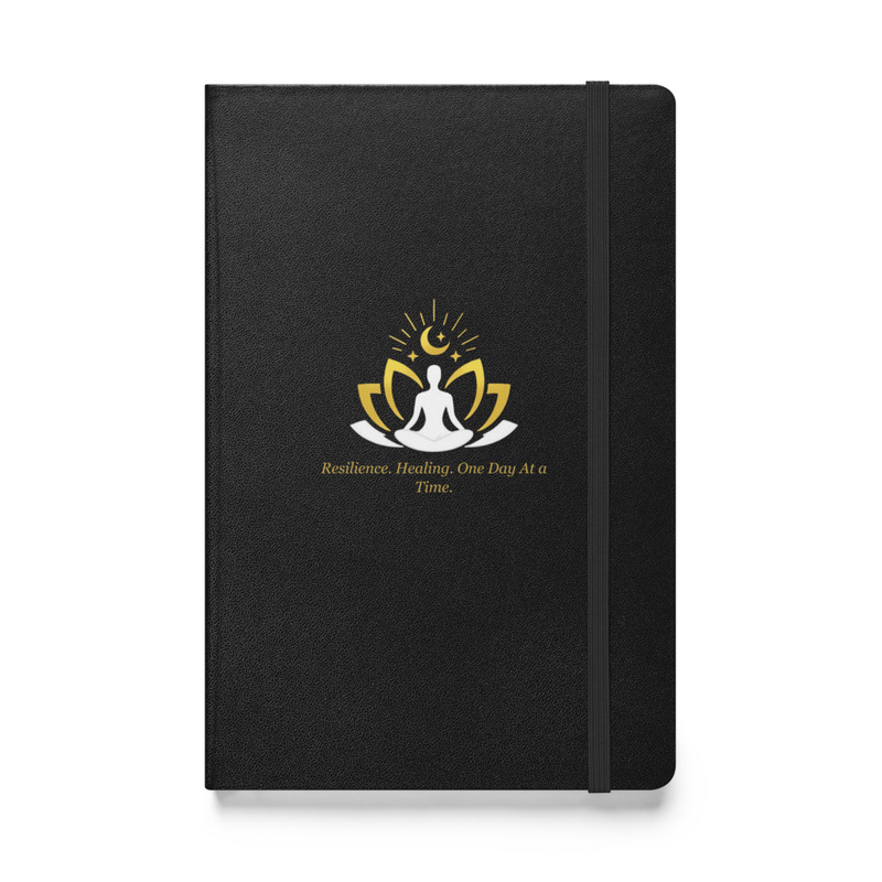 Resilience & Healing Hardcover bound notebook- One Day At A Time