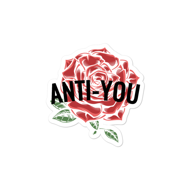 Anti-you Sticker