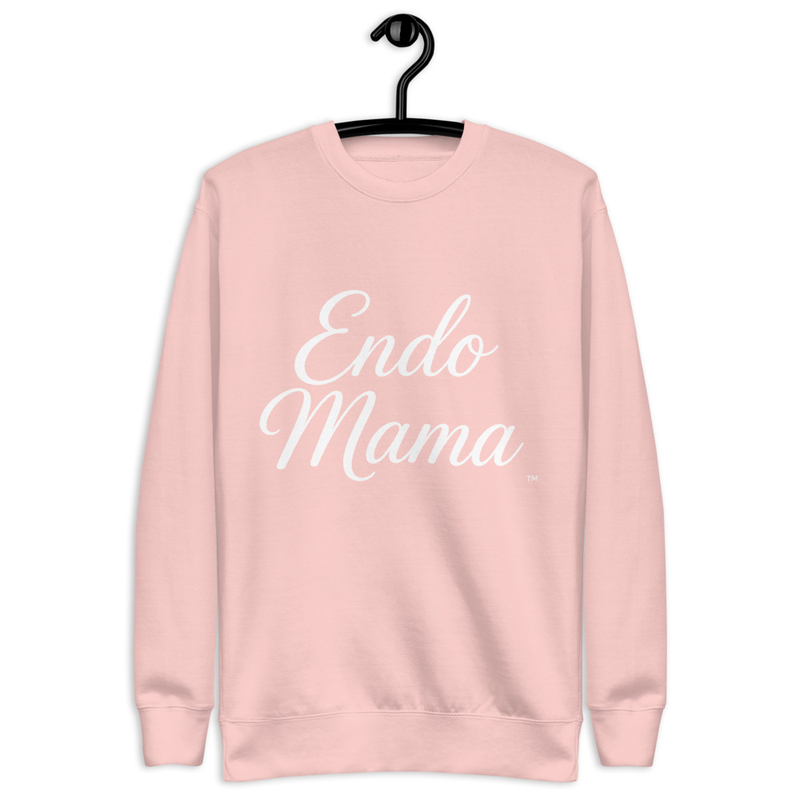 Endo Mama Pink Unisex Premium Sweatshirt