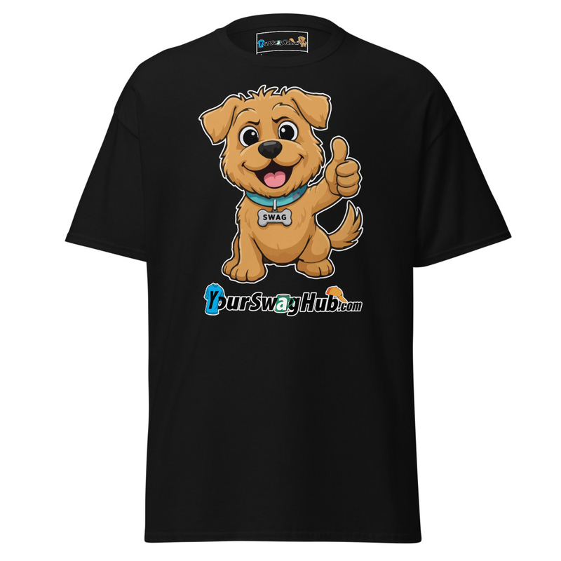 Swag | YourSwagHub.com Thumbs-up Classic Tee – S, Black