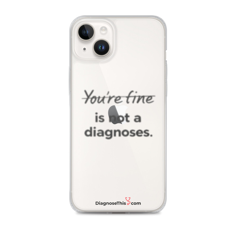 iPhone® - You're fine is not a diagnosis. – iPhone 14 Plus