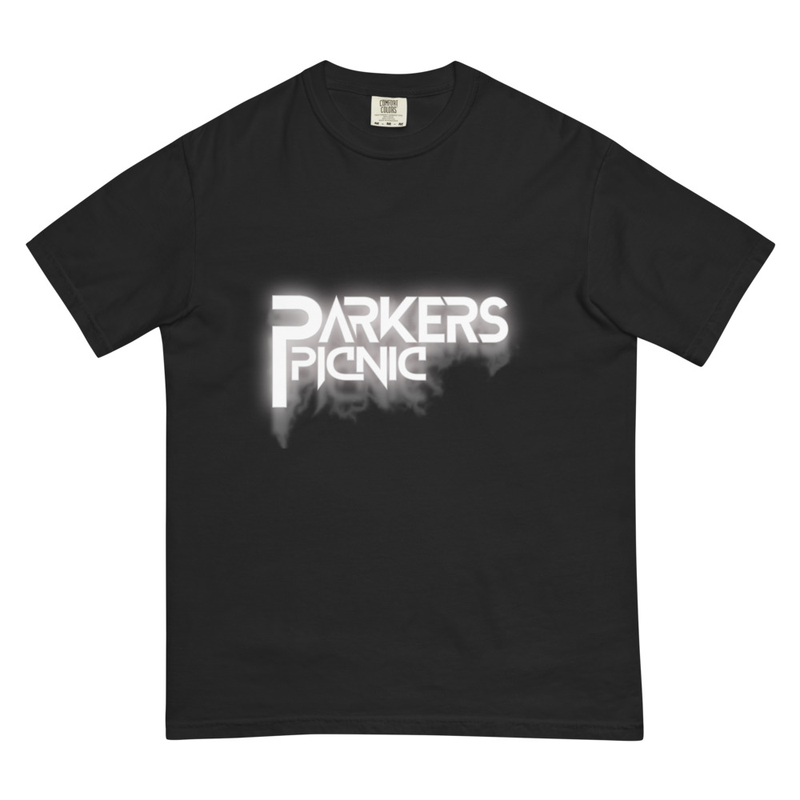 Parkers Picnic Ghost Letters Unisex garment-dyed heavyweight t-shirt