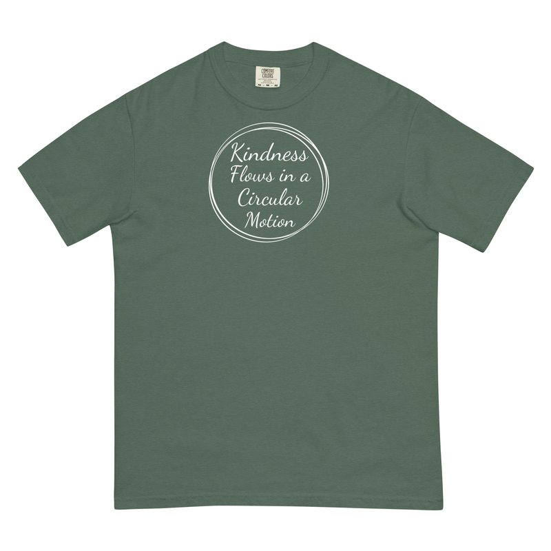 Kindness Flows Unisex garment-dyed heavyweight t-shirt