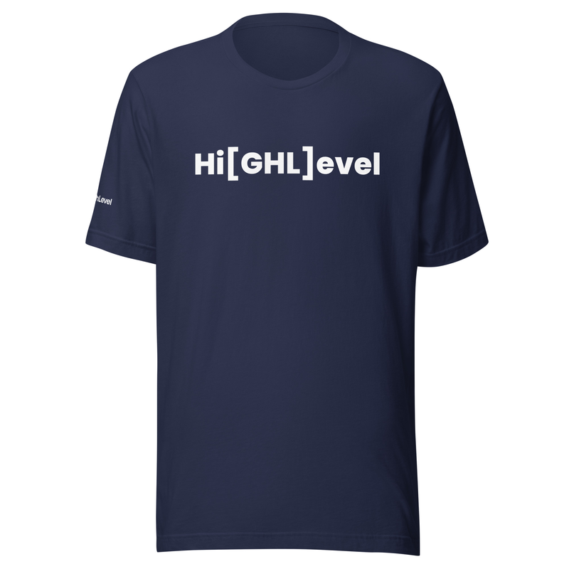 Hi[GHL]evel Core Logo Tee