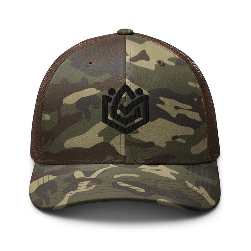 BFC Camo Trucker – Black