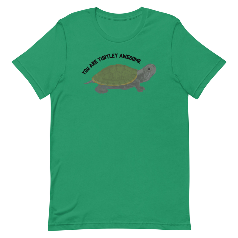 You Are Turtley Awesome ! Men’s Premium T Shirt - you are totally awesome, awesome pun shirt, puns, funny, funny shirt