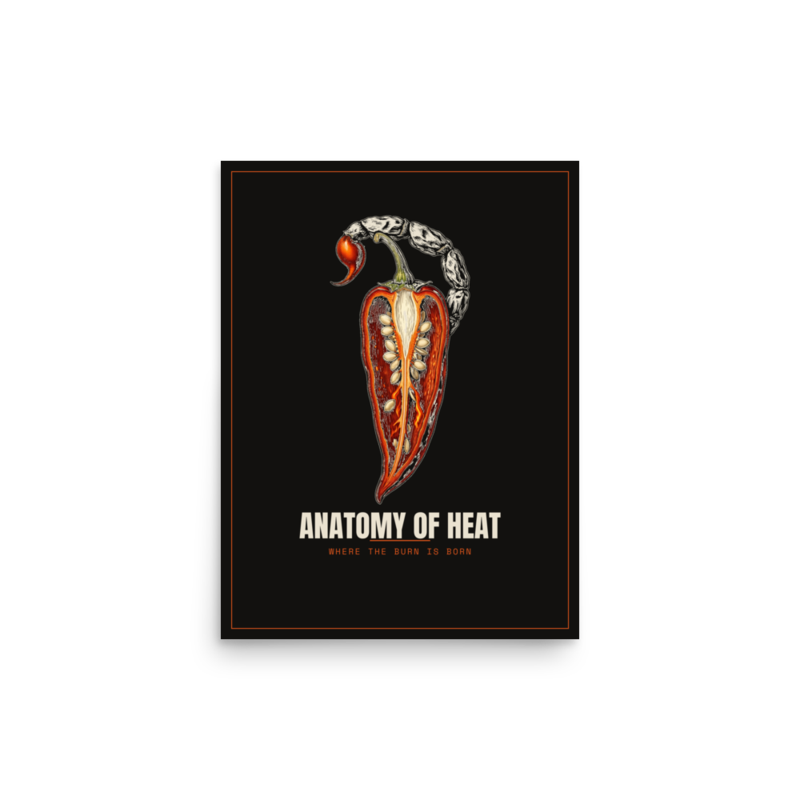 The Specimen Poster — Hot Sauce merch