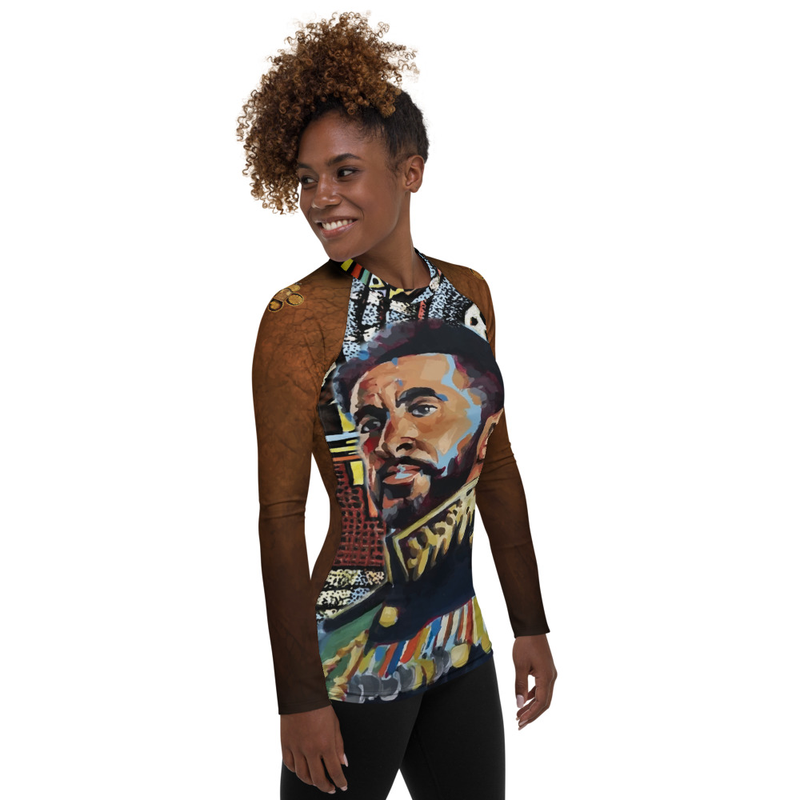 Selassie Tribe Women's Rash Guard