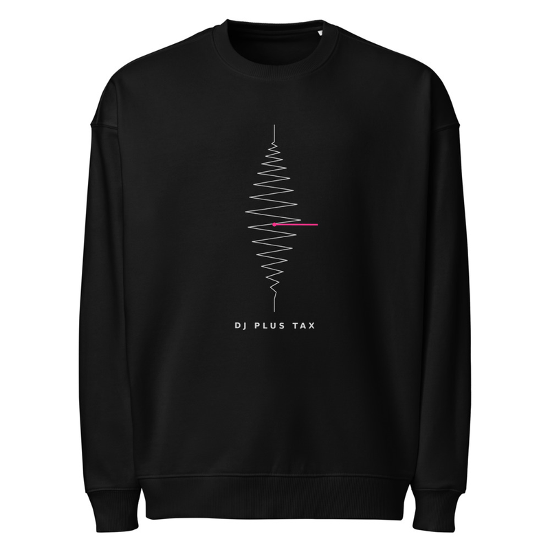 DJ Plus Tax Unisex organic oversized sweatshirt