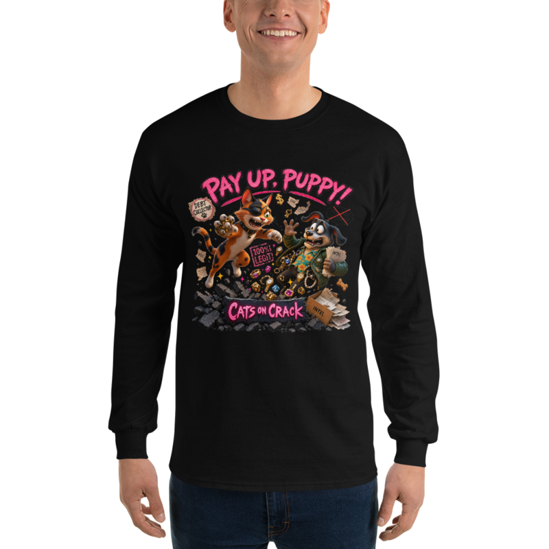 Pay Up Puppy Long Sleeve