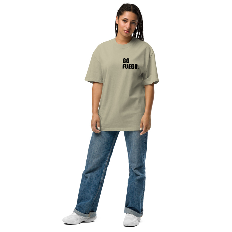 Go Fuego Oversized faded t-shirt