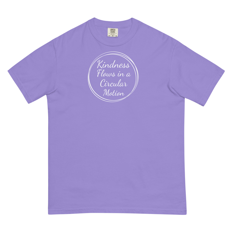 Kindness Flows Unisex garment-dyed heavyweight t-shirt