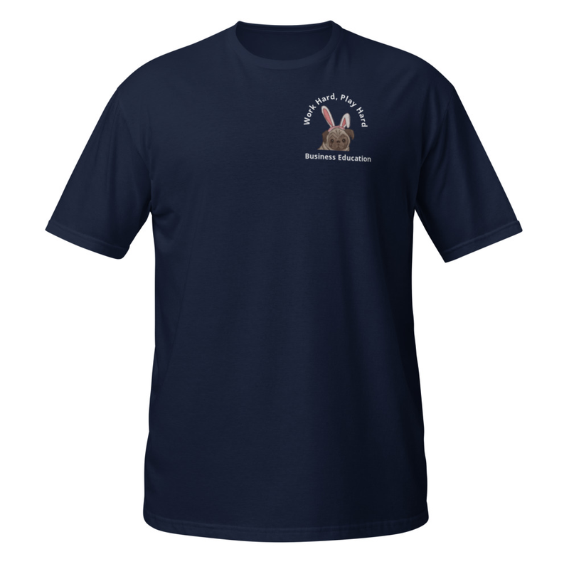 Business Education - Short-Sleeve Unisex T-Shirt – XL, Navy