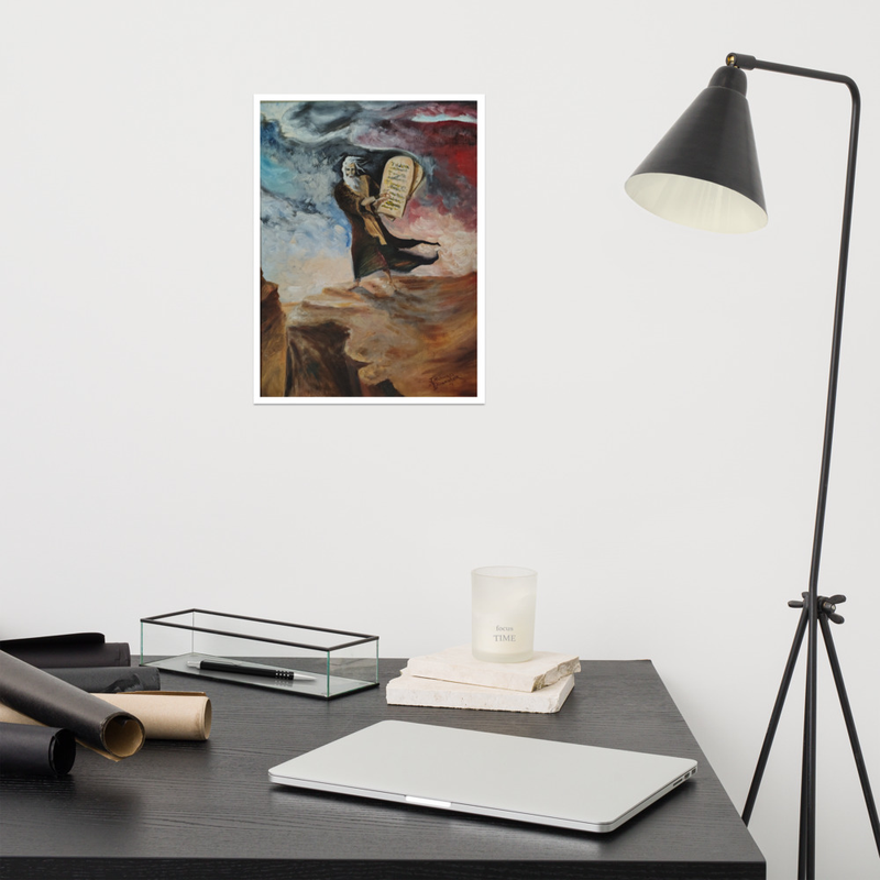 Moses Matte Print