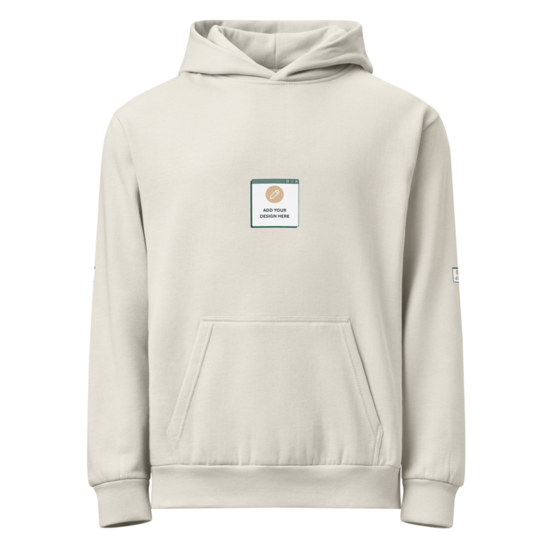Urban garment-dyed hoodie