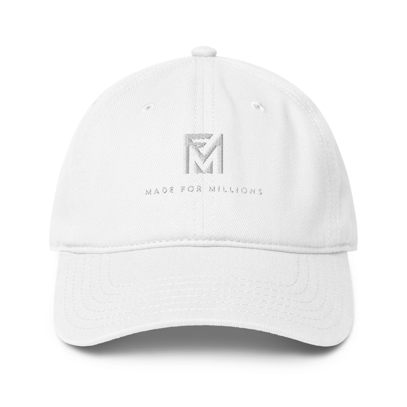 The Made For Millions® Keep A Low Profile Cap – One size, White