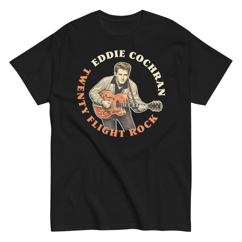 Camiseta Eddie Cochran Twenty Flight Rock